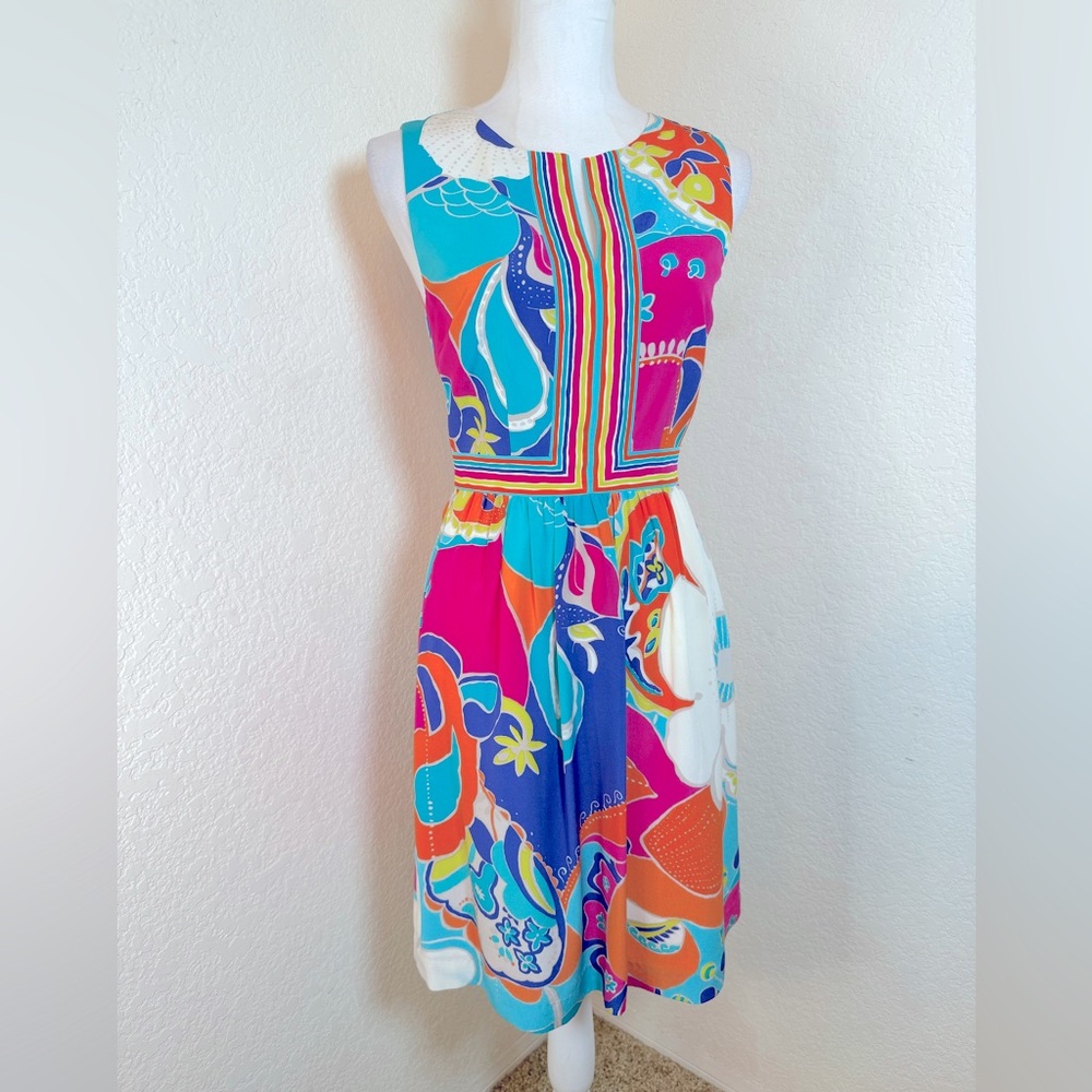 Trina Turk Sea Cove Crushes Dress 2‎